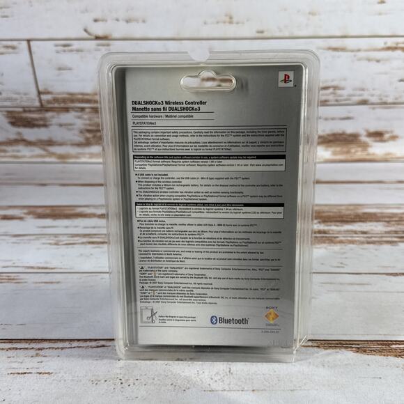 Sony PlayStation DualShock 3 Wireless Controller - Black (CECHZC2U) NEW SEALED! - Picture 3 of 4